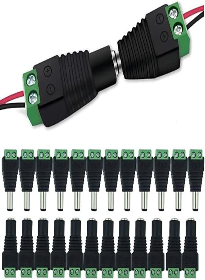 Oasisgalore Oasisgalore 12v Dc Power Barrel Connector Adapter Plug Jack 5 X 2 12 V ZFB252BC2E198CFBADD31Z